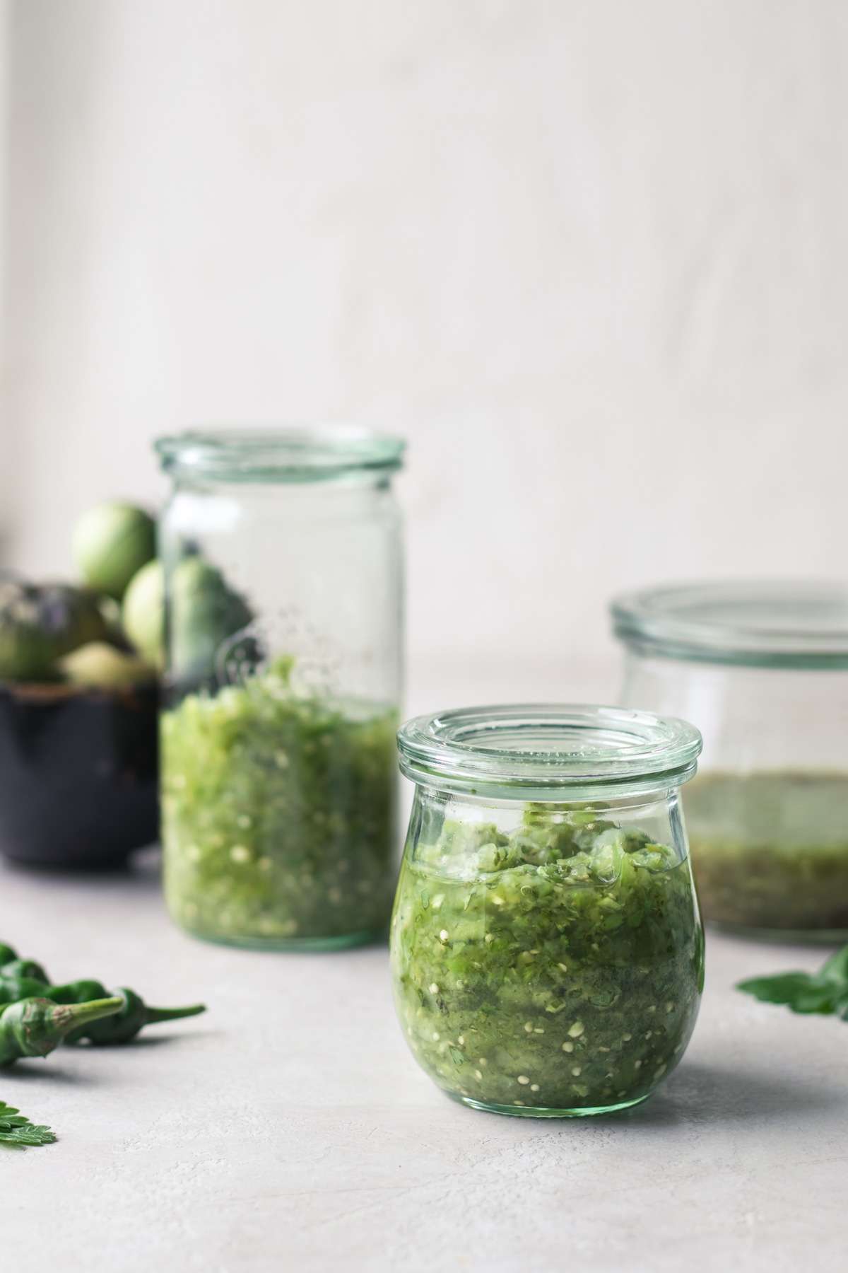 Tomatillo Green Chili Salsa The Maker Makes